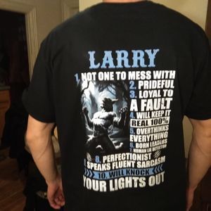 Meet your Posher, Larry